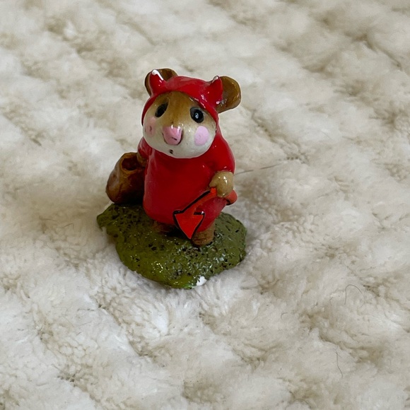 Wee Forest Folk figurine Little Devil 1981 Annette Petersen - Picture 1 of 8